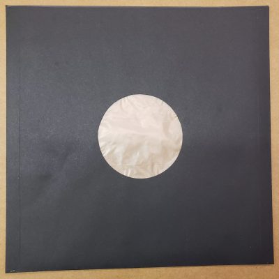 12" BLACK POLYLINED Innersleeves
