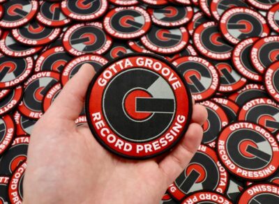 Gotta Groove Records Patch - 3 inch Embroidered Patch