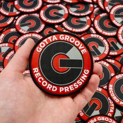 Gotta Groove Records Patch - 3 inch Embroidered Patch